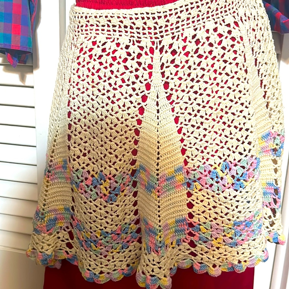 Crocheted Apron